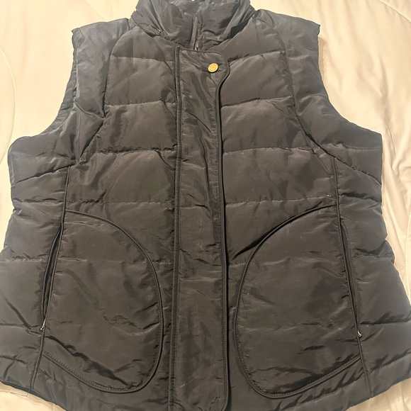 Calvin Klein Black Puffer Vest - Picture 1 of 7